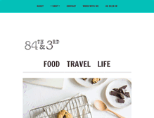 Tablet Screenshot of 84thand3rd.com